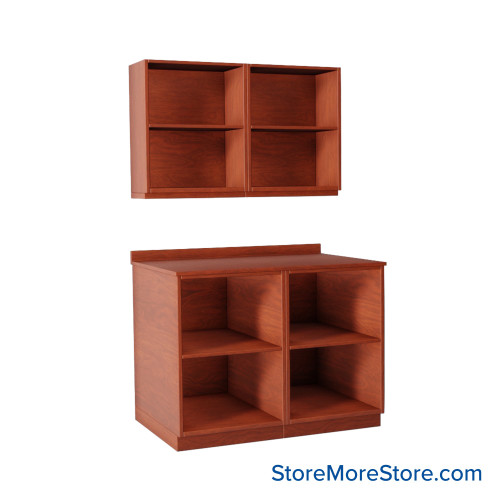 Workroom Cabinets, 48" W x 30" D x 36" H, Open Wall Cabinets
