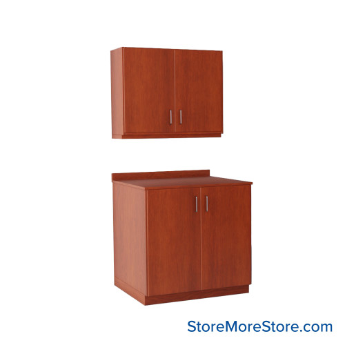 Workroom Cabinets, 36" W x 30" D x 36" H, Closed Wall Cabinets