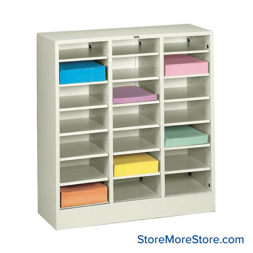 Literature Sorter, 11.75" Deep, 18 Shelves Literature Sorter, 11.75" Deep, 18 Shelves