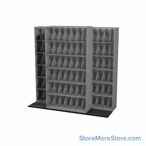 Mobile File Storage, 100" W x 40.5" D x 88.5" H, X-Ray Documents Mobile File Storage, 100" W x 40.5" D x 88.5" H, X-Ray Documents