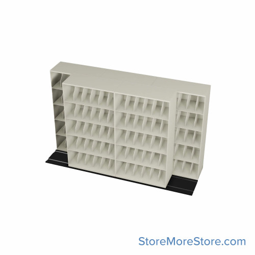 Mobile File Storage, 130" W x 40.5" D x 78.5" H, X-Ray Documents Mobile File Storage, 130" W x 40.5" D x 78.5" H, X-Ray Documents
