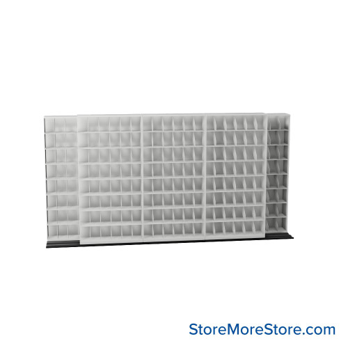 Mobile File Storage, 172" W x 34.5" D x 88.5" H, Legal Documents