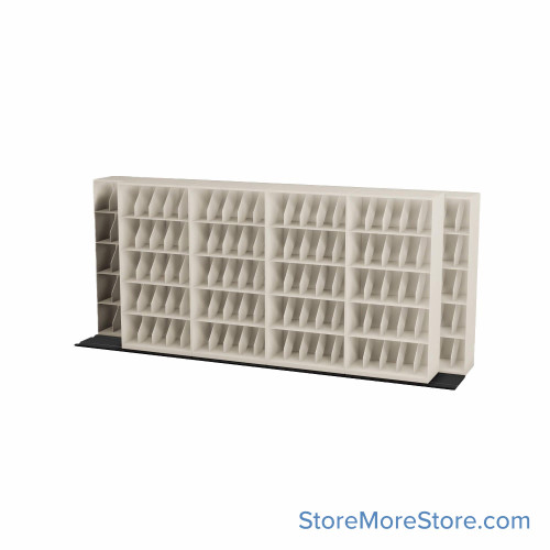 Mobile File Storage, 184" W x 40.5" D x 78.5" H, X-Ray Documents