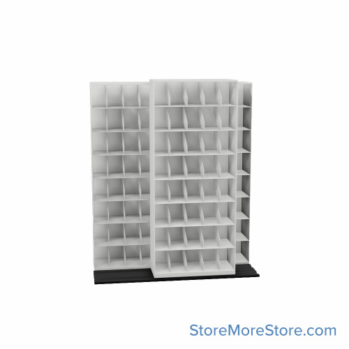Mobile File Storage, 76" W x 34.5" D x 88.5" H, Legal Documents