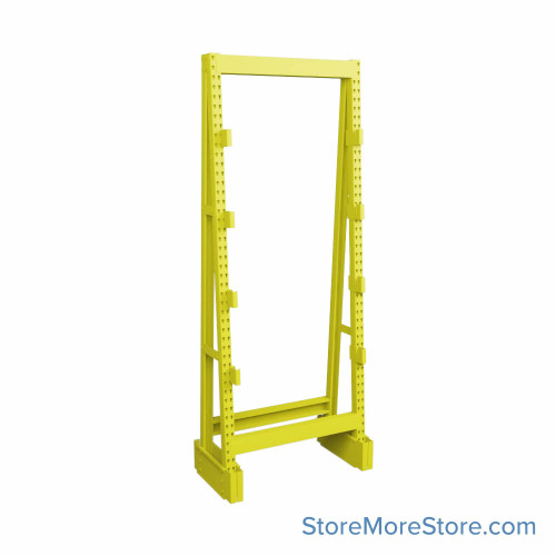 Wire Spool Rack, 48" W x 120" H, 4-Pair (Rods notcluded)