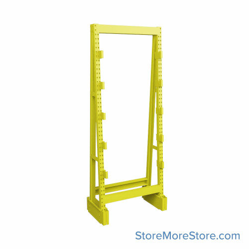Wire Spool Rack, 48" W x 120" H, 5-Pair (Rods notcluded)
