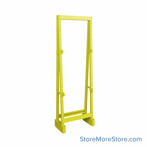 Wire Spool Rack, 48" W x 144" H, 2-Pair (Rods notcluded)