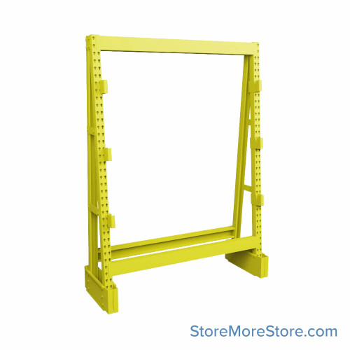 Wire Spool Rack, 72" W x 96" H, 3-Pair (Rods notcluded)