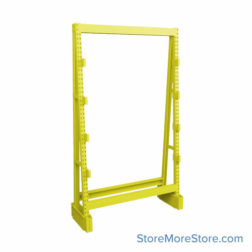 Wire Spool Rack, 72" W x 120" H, 4-Pair (Rods notcluded)