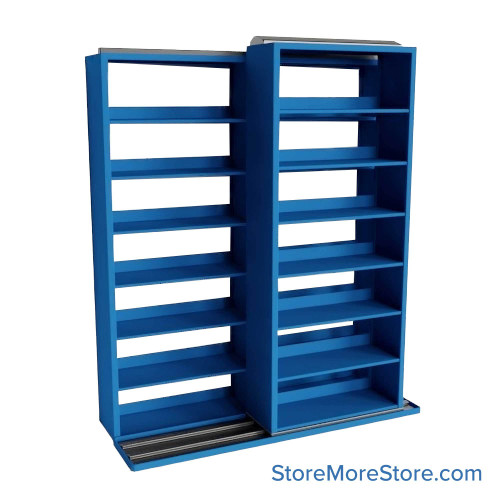 Legal Sliding File Shelves, 76" W x 32.5" D x 83.75" H