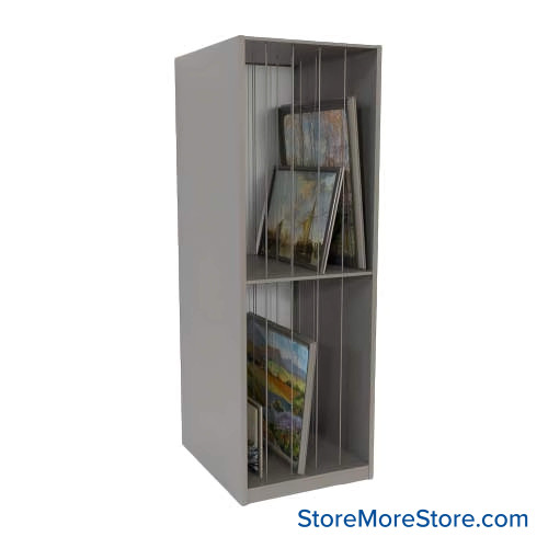 Artwork Storage Shelves, 30" W x 30" D x 88" H