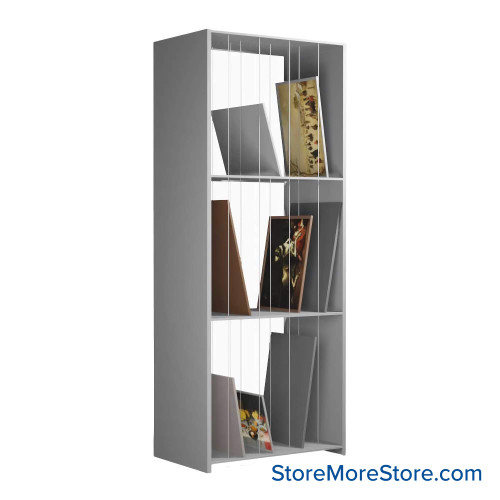 Artwork Storage Shelves, 48" W x 30" D x 121" H