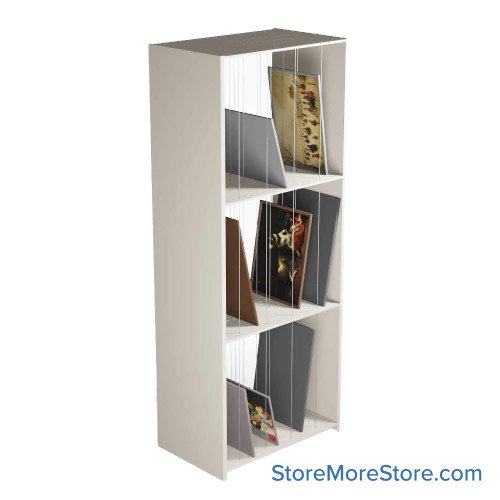 Artwork Storage Shelves, 42" W x 30" D x 121" H
