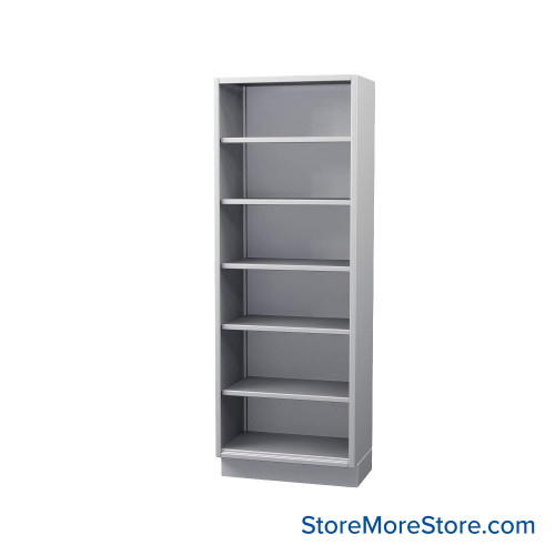 Commercial Stainless Steel Shelving, 30" W x 18" D x 83.75" H, Flat Top Commercial Stainless Steel Shelving, 30" W x 18" D x 83.75" H, Flat Top