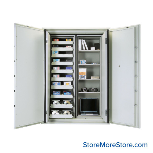 Fireproof Media Safe, 47.25" W x 68.75" H Fireproof Media Safe, 47.25" W x 68.75" H