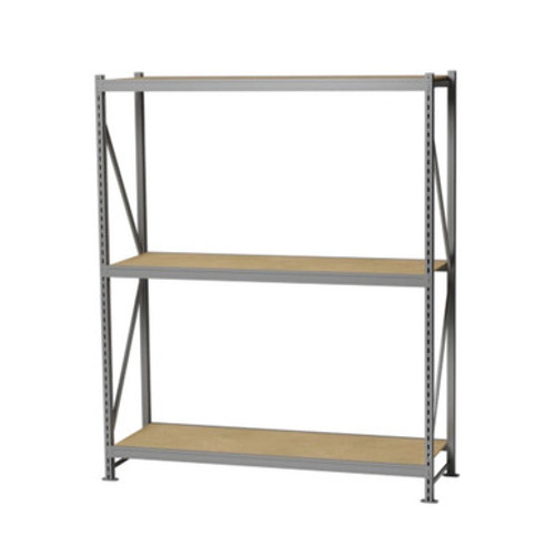 Wide Span Storage Racks, 96" W x 48" D x 123" H, Steel, Includes Foot Plates