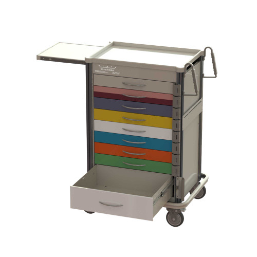 Pediatric Crash Carts, Individual Breakaway, Aluminum