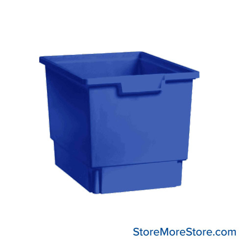 Plastic Storage Trays, 16.75" W x 12.5" D x 12" H