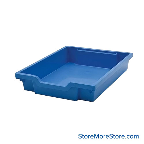 Colored Storage Trays, 16.75" W x 12.25" D x 3" H