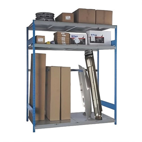 Car Parts Rack, 72" W x 36" D x 87" H, Medium-Duty Beams Car Parts Rack, 72" W x 36" D x 87" H, Medium-Duty Beams