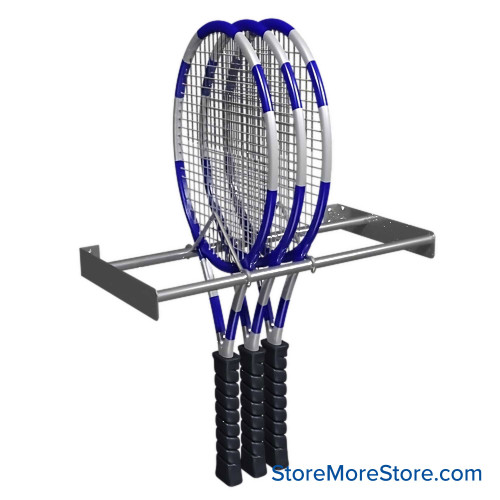 Tennis Racket Rack, 36" W Tennis Racket Rack, 36" W