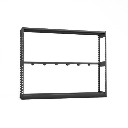 Golf Club Bag Storage, 72" W x 15" D x 57" H, 6 Standard or 5 Pro Bags Golf Club Bag Storage, 72" W x 15" D x 57" H, 6 Standard or 5 Pro Bags