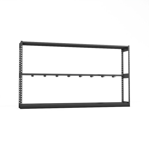 Golf Club Bag Storage, 100" W x 15" D x 57" H, 9 Standard or 7 Pro Bags Golf Club Bag Storage, 100" W x 15" D x 57" H, 9 Standard or 7 Pro Bags