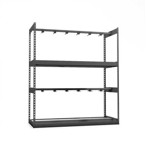 Golf Club Bag Storage, 72" W x 30" D x 82" H, 24 Standard or 20 Pro Bags Golf Club Bag Storage, 72" W x 30" D x 82" H, 24 Standard or 20 Pro Bags