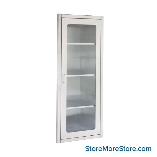 Operating Room Pass Through Cabinets, 24" W x 18" D x 80" H, Key Lock Operating Room Pass Through Cabinets, 24" W x 18" D x 80" H, Key Lock