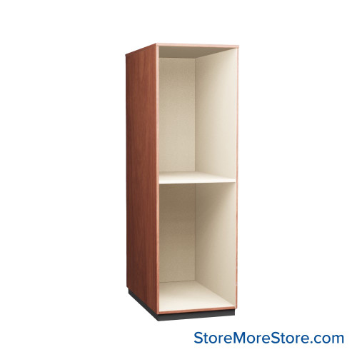 Instrument Storage Cabinets, 27" W, Two 38.75"H w/ Fixed Center Shelf Compartments