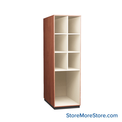 Instrument Storage Cabinets, 27" W, Six 15"H & One 15"H Compartments