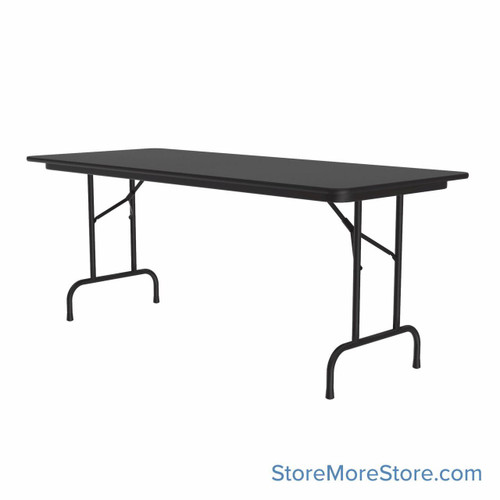 High Pressure Laminate Folding Tables, 96" W x 30" D, Rectangular