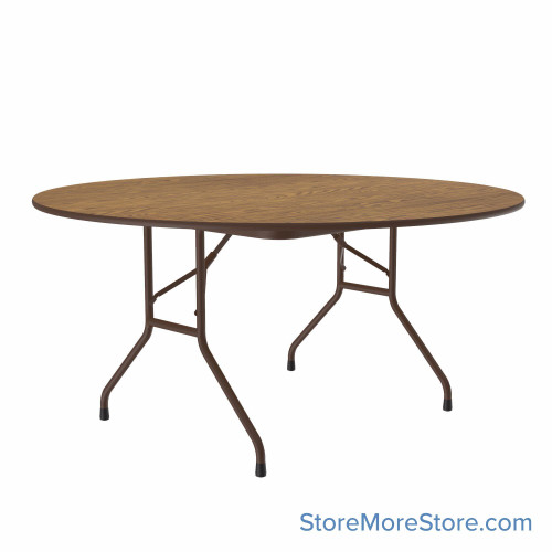 Wood Laminate Folding Tables, 60" W x 60" D, Round Wood Laminate Folding Tables, 60" W x 60" D, Round