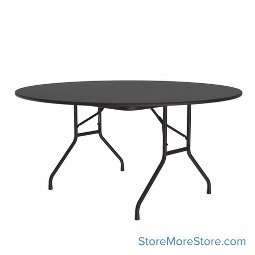 Laminated Folding Tables, 60" W x 60" D, Round