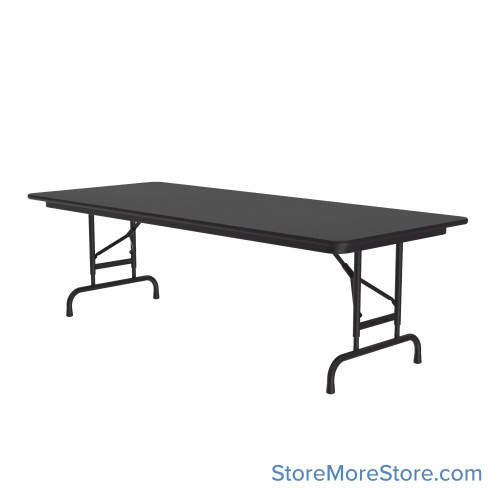 Adjustable Folding Tables, 60" W x 30" D