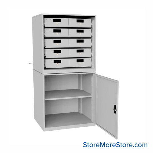 Taser Storage Cabinet, 52" High
