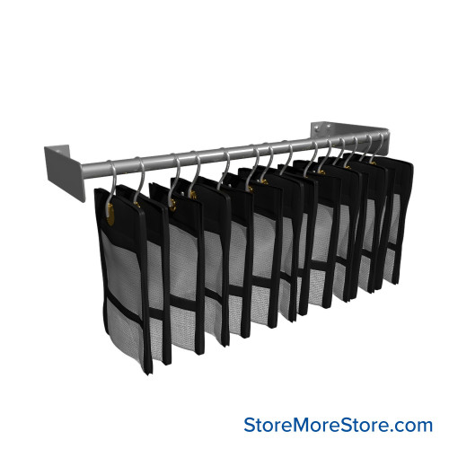 Hanging Gun Rack, 12.5" High, Pistol Weapon Bag Hanging Gun Rack, 12.5" High, Pistol Weapon Bag