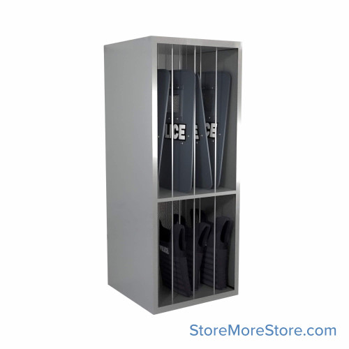 Riot Shield Storage 30''W x 30''D - Kit-Datum-R65895-303088-3-VD-DL