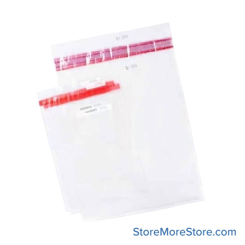 Evidence Bags 18''W x 1''D x 24''H - PCBON1824CLR - 1000