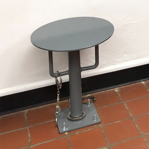 Handcuff Stool, 12" W x 12" D