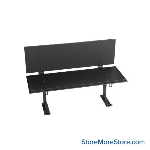 Prisoner Restraint Bench 60''W x 22''D - PB-5-BACK-ADA