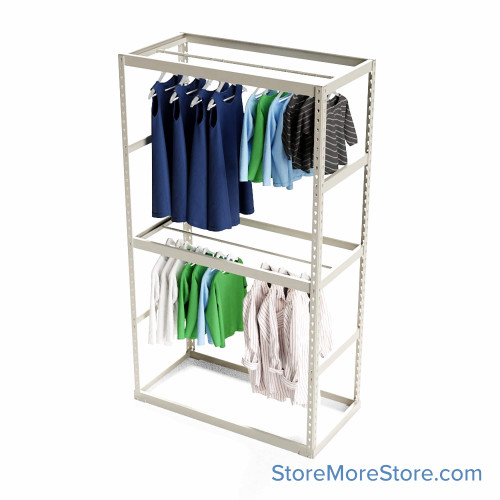 Garment Clothing Racks, 48" W x 24" D x 84" H