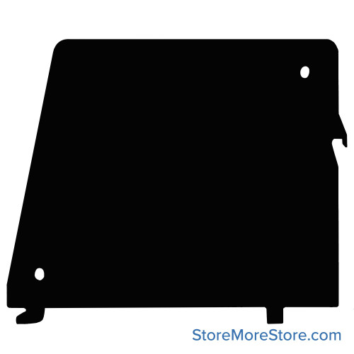 Library Shelf Dividers, 5" W x 6" H