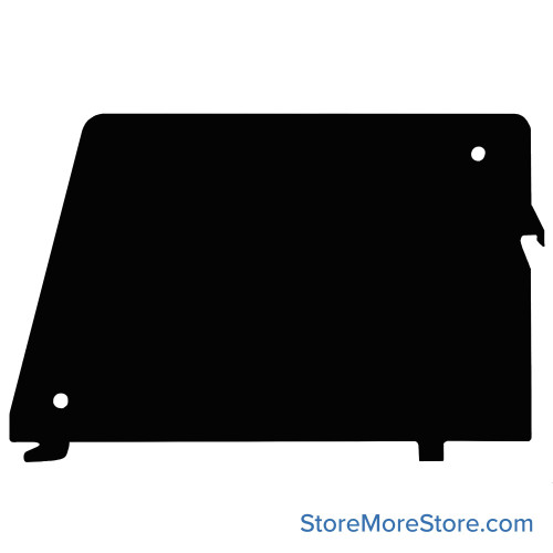 Library Shelf Dividers, 7" W x 6" H