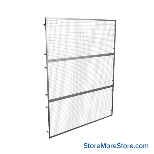 Pallet Rack Backing, 120" W x 180" H, 1-3" Offset Brackets Pallet Rack Backing, 120" W x 180" H, 1-3" Offset Brackets