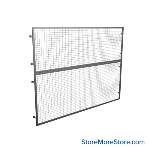Pallet Rack Backing, 108" W x 108" H, Flush Mount Brackets