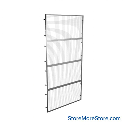 Pallet Rack Backing, 96" W x 192" H, 4-6" Offset Brackets Pallet Rack Backing, 96" W x 192" H, 4-6" Offset Brackets