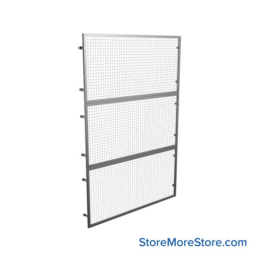 Pallet Rack Backing, 84" W x 144" H, 1-3" Offset Brackets