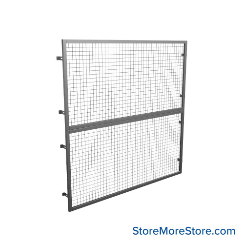 Pallet Rack Backing, 96" W x 96" H, 4-6" Offset Brackets
