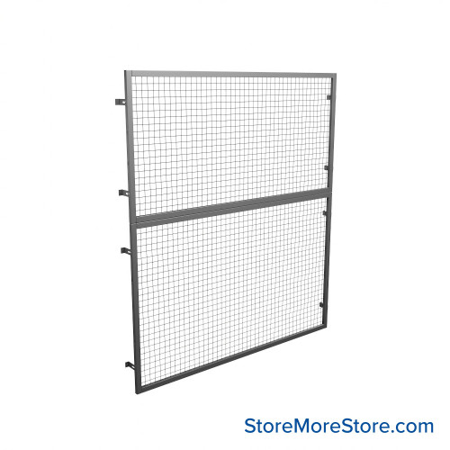 Pallet Rack Backing, 84" W x 108" H, 1-3" Offset Brackets
